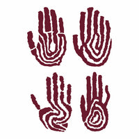 Stylized Handprint Collection